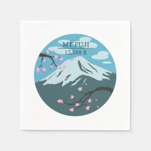 Serviette En Papier Altitude du Mt. Fuji