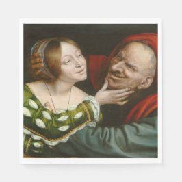 Serviette En Papier Amateurs malins (par Quentin Massys)