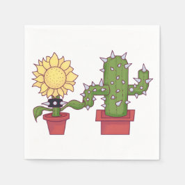 Serviette En Papier Amateurs plantes