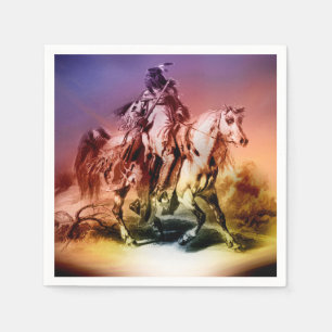 Serviette En Papier Amérindien