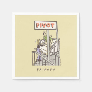 Serviette En Papier AMIS™ Ross et Rachel PIVOT