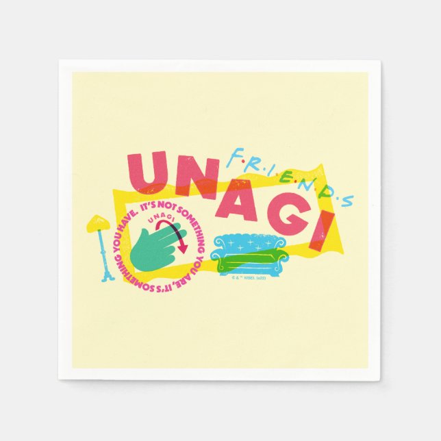 Serviette En Papier AMIS™ Unagi (Devant)