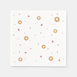 Serviette En Papier AMOUR ET SACS | Blanc |