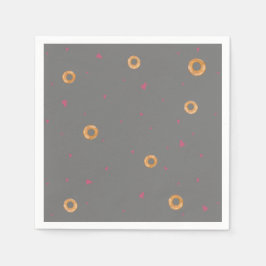 Serviette En Papier AMOUR ET SACS | Gris |