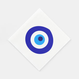 Serviette En Papier Amulat turc appelé Nazar