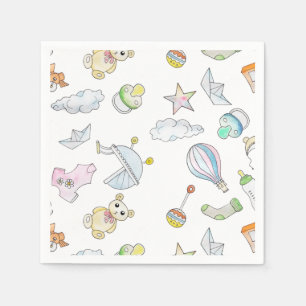 Serviette En Papier Amusants trucs pour bébés