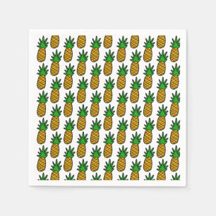 Serviette En Papier Ananas