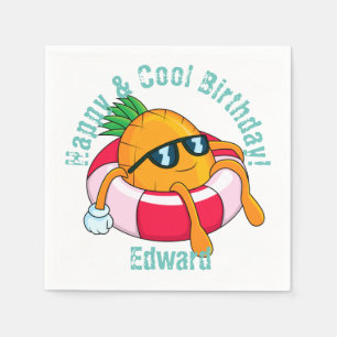 Serviette En Papier Ananas cool