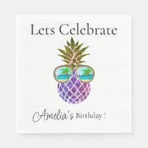 Ananas rose tropicale