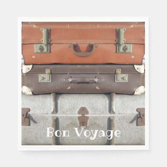 SERVIETTE EN PAPIER ANCIENNE ANGLETERRE (Devant)