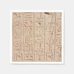 Serviette En Papier Ancienne Égypte Écriture papier serviettes