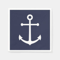 Ancre bleue marine