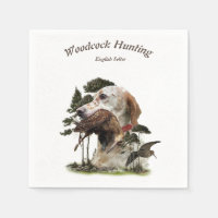 Anglais Setter, chasse à la bécasse