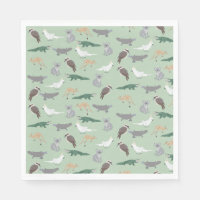 Animaux autochtones australiens Eucalyptus Motif v