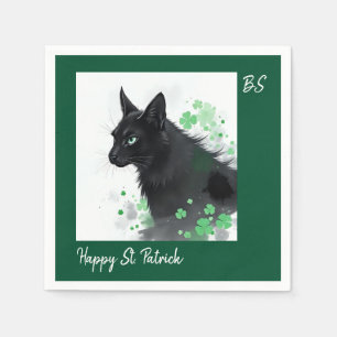 Serviette En Papier Animaux chanceux déguisés - Saint Patrick’s Day Fu