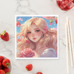 Serviette En Papier Animé