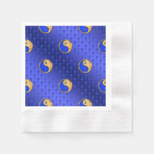 Serviette En Papier Année du Bœuf de Feu