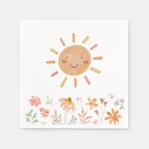 Serviette En Papier Anniversaire de Little Sunshine
