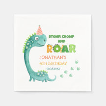 Anniversaire de rugissement de mastication de piét