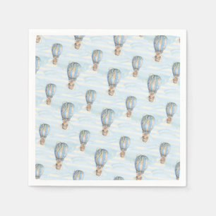 Serviette En Papier Anniversaire du bouho à air chaud