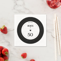 Anniversaire du record de vinyle vintage
