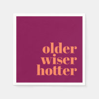 Anniversaire plus sage Hotter Bold violet orange v