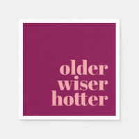Anniversaire plus sage Hotter Bold violet rose