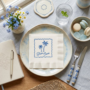 Serviette En Papier Anse Bleue