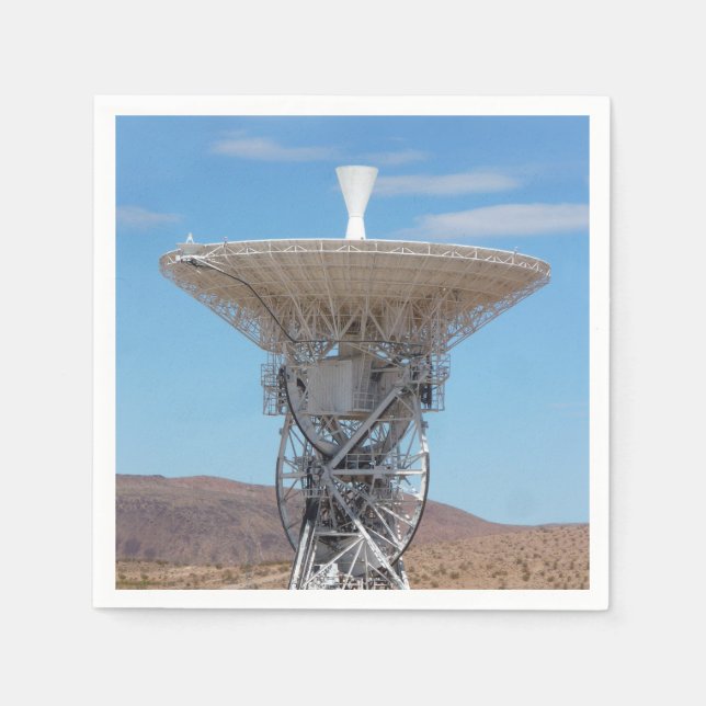Serviette En Papier Antenne Apollo Deep Space Disc (Devant)