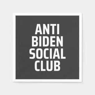 Serviette En Papier Anti Biden Social Club