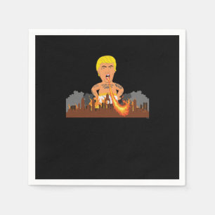 Serviette En Papier Anti-Trump Liberty Political Communism Activist
