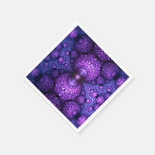 Serviette En Papier Apophyse fractale - Fusion d'atomes