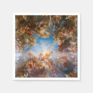 Serviette En Papier Apothéose d'Hercule dans le Chateau de Versailles