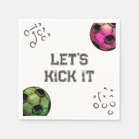 Aquarelle Jumelle de soccer