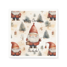 Aquarelle Noël Père Noël 2 -