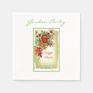 Serviette En Papier Aquarelle Paquet papier de graines