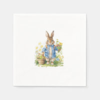 Aquarelle Peter Rabbit Anniversaire