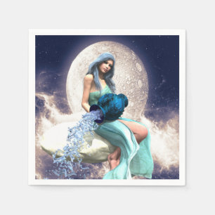 Serviette En Papier Aquarius