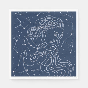 Serviette En Papier Aquarius
