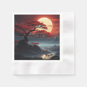 Serviette En Papier Arbre bonsaï