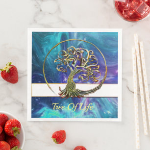 Serviette En Papier Arbre De Vie