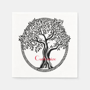 Serviette En Papier Arbre de vie Thunder_Cove