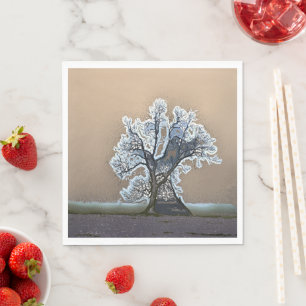 SERVIETTE EN PAPIER ARBRE SOLITAIRE