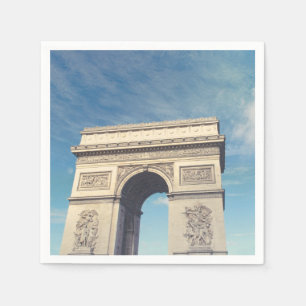 Serviette En Papier Arc de Triomphe Paris