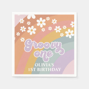 Serviette En Papier Arc en arc-en-ciel super