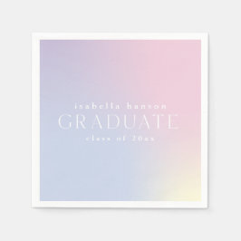 Serviette En Papier arc-en-ciel ombragé