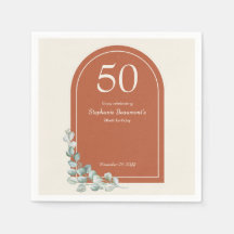 Arche Moderne en Terracotta Eucalyptus 50e Anniver
