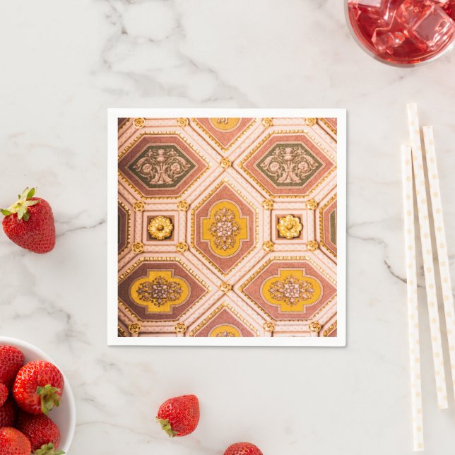 Serviette En Papier Architecture hongroise  (En situation)