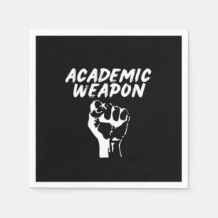 Serviette En Papier Arme Académique - Taille Énorme - T-shirt Meme