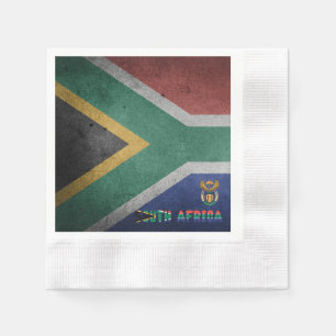 Serviette En Papier Armoiries de l'Afrique du Sud